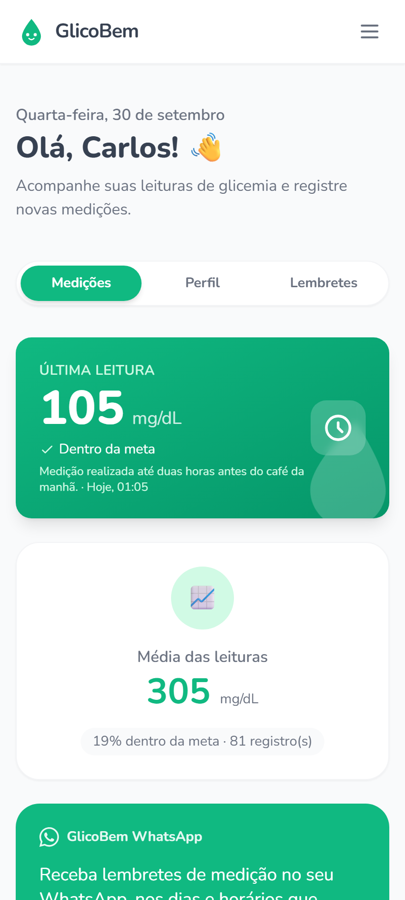 App Mobile do Paciente